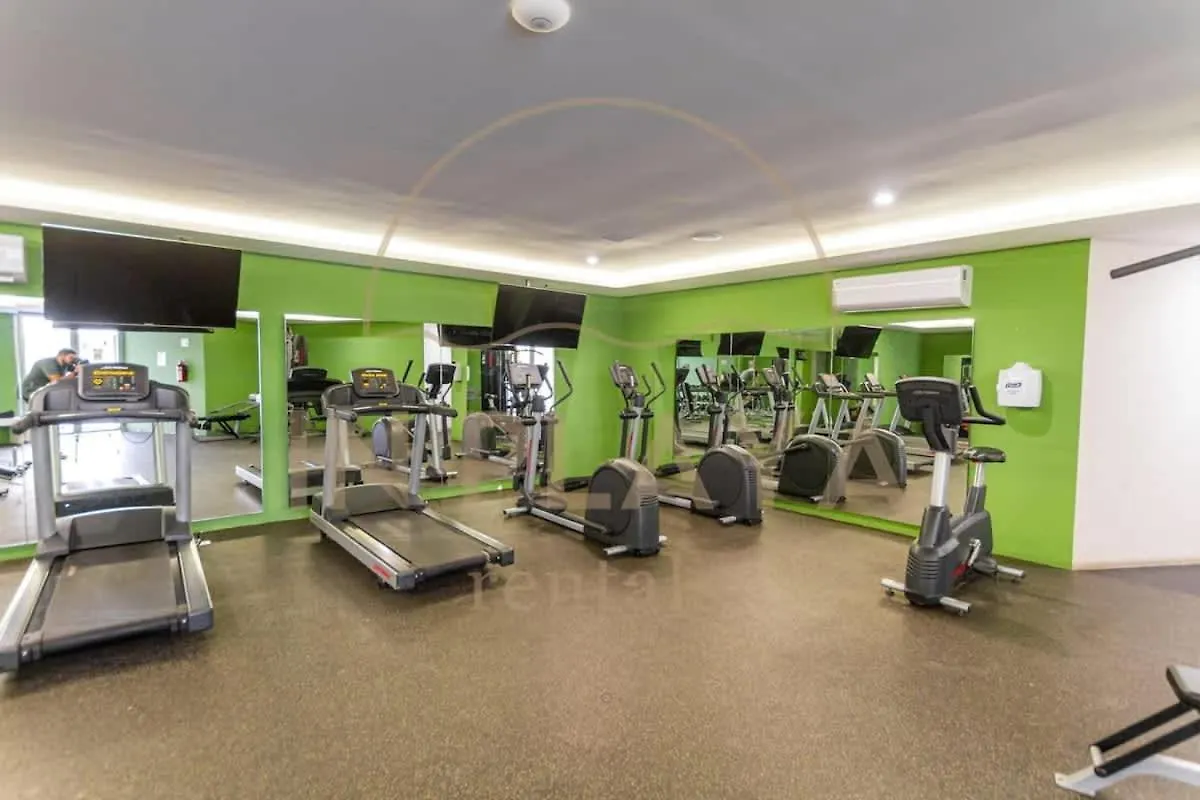 Apartment Luxury Studio With Kitchen Ac Gym Pools Cinema Playa del Carmen